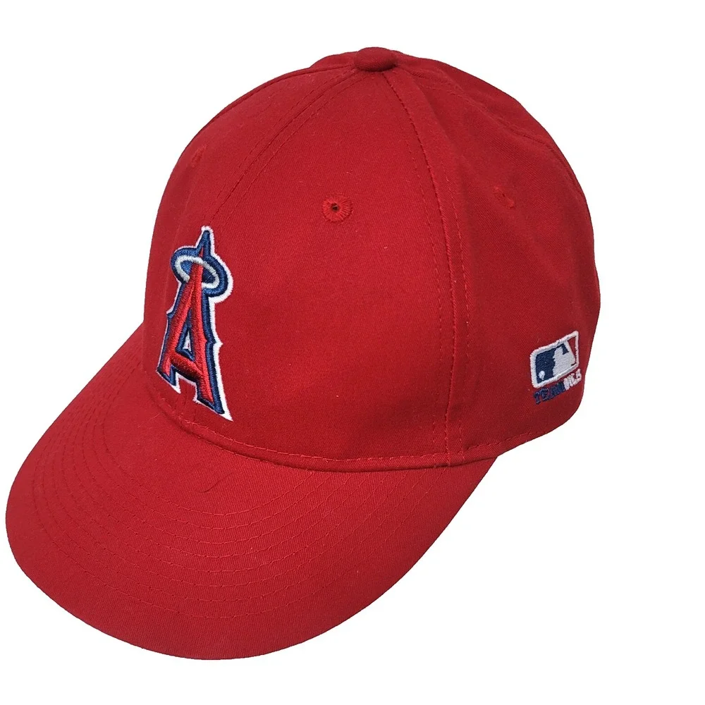 Los Angeles Angels OC Sports Youth Red‎ Adjustable Baseball Cap MLB Team Hat
